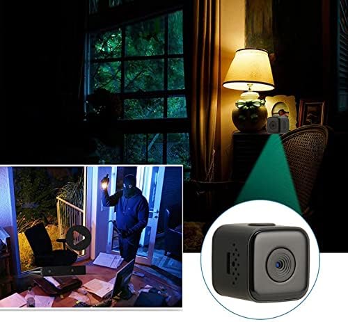 Mini Biztonsági Kamera, 30fps 1080P felbontású USB Töltő Mini Kamera Otthon