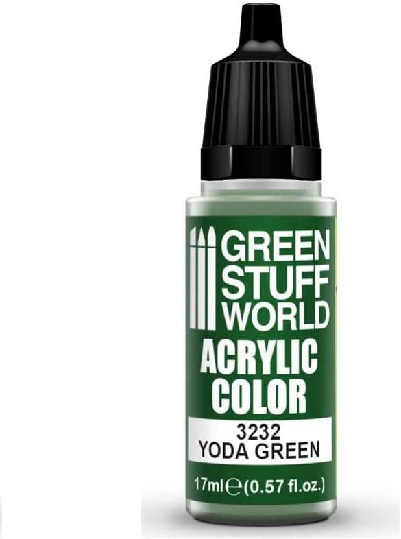 A zöld Cucc Világ Modellek Miniatúrák Akril Szín Yoda Zöld 3232