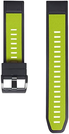 EEOMOiK Sport Szilikon Watchband Csuklópántot a Garmin Fenix 6X 6 Pro 5X 5 + 3 HR Smartwatch 22 26mm EasyFit gyorskioldó Csuklópánt (Szín :