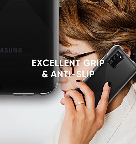 Raysmark Samsung Galaxy A02S Esetben Galaxy A02S az Esetben, Ultra [Slim Vékony] karcálló TPU Gumi Puha Bőr, Szilikon Védő Kristálytiszta