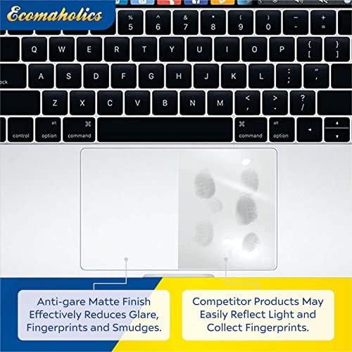 (2 Db) Ecomaholics Laptop Touch pad Védő Fedelet a HP Spectre x360 13 (13-aw2000) 13.3 hüvelykes Laptop, Átlátható, Nyomon pad Védő Bőr