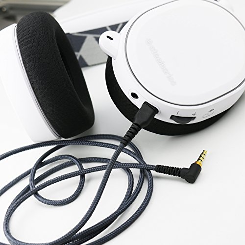 NewFantasia Csere Audio Kábel SteelSeries Arctis 3, Arctis Pro, Arctis 5, Arctis 7, Arctis Pro Gaming Headset 2m/6.6 ft