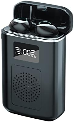 Bluetooth Hangszóró, Fülhallgató, 2 az 1-ben Hordozható Mini Hangszóró Vezeték nélküli Fejhallgató Szabadtéri Utazás (Fekete)