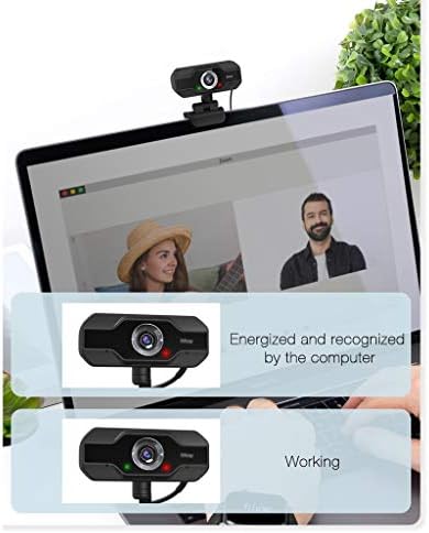 GFDFD 1080P Full HD PC Webkamera USB Asztali &Laptop,Élő Streaming Webcam, Mikrofon-HD Video,Video Hívás