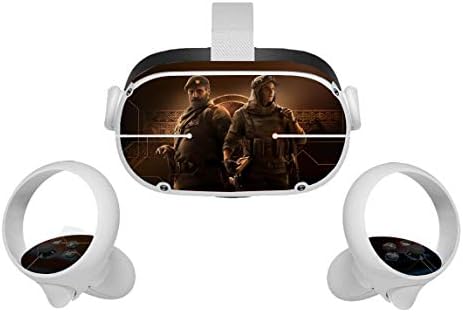 Szivárvány Lövöldözős Videó Játék Oculus Quest 2 Bőr VR 2 Skins Headset, illetve Vezérlők Matrica Védő Matrica Tartozékok