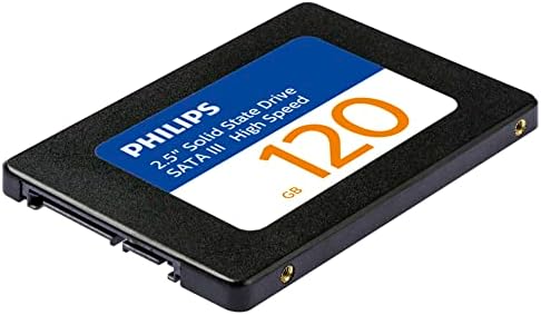 PHILIPS 120GB 2.5 SATA III Belső SSD, a szilárdtestalapú Meghajtón, Akár 550MB/s olvasási