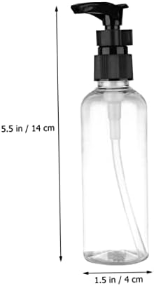 VALICLUD 4db üvegeket Üveg Sampont Hordozható Shampooer Újrafelhasználható Sampont Szivattyú Adagoló Műanyag Üveg Sampon, Folyékony Üveg