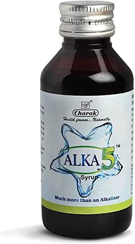 Verem Charak Pharma Alka-5 Szirup Vizelet Alkaliser - 100 ml (Csomag 2)