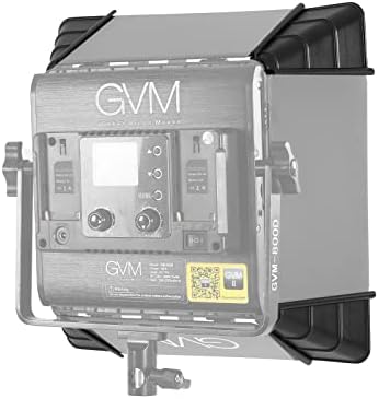 GVM Összecsukható Softbox Befúvó Rács Méhkas az RGB 800D/560AS/480LS Sorozat LED Videó Fény, Alkalmas Stúdió Világítás, Portré Fotózás,