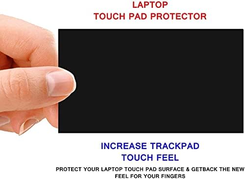 (2 Db) Ecomaholics Prémium Trackpad Védő Lenovo Yoga 9i (15) 15.6 hüvelykes Laptop, Fekete Touch pad Fedezze Anti Karcolás Anti