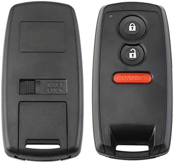 DJL1 Kulcsnélküli Bejegyzés Autós kulcstartó Esetben a Suzuki Grand Vitara Swift SX4 SX-4 XL-7 2006-2012, Csere 2+1 Gombok Távoli