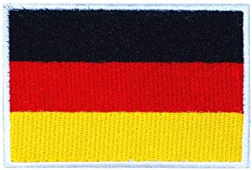 Grafikus Port Németország Lobogója Hímzett Vas A Patch Applied Német Zászló, Embléma Jel