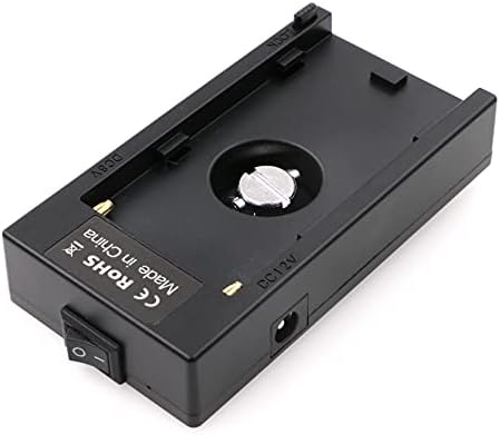 NP-F970 Adapter Kábel Tápegység Mount Akkumulátor Lemez Kompatibilis Sony NP-F970 F960 F770 F570 F550 Akkumulátor BMPCC 4K 6K Blackmagic Pocket