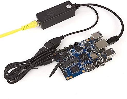 DSLRKIT Gigabit Ethernet Aktív PoE Splitter 48V, hogy 5V-os, 2.4 EGY USB-Női Típusú Port