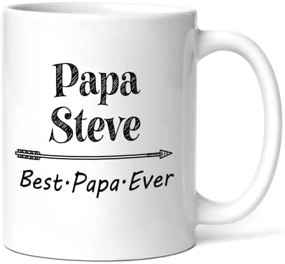 Papa - a Világ Legnagyobb Papa Bögre - Rae Dunn Ihlette - Rae Dunn Stílus - Papa Csésze Kávé - Anyám Nap/Apa Nap Ajándék Papa - Születésnapi,