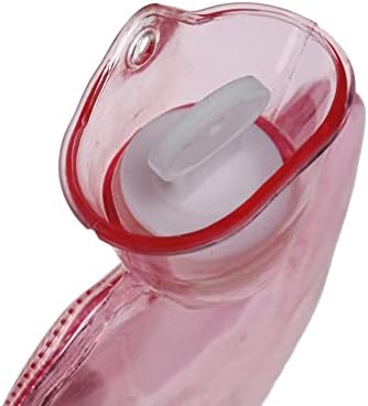 Nagy Sűrűségű Öblítő Víz Átlátszó PVC Meleg Víz Táska Kéz Melegebb Meleg Víz Üveg fedéllel (Szín : A7, Méret : 250ml)