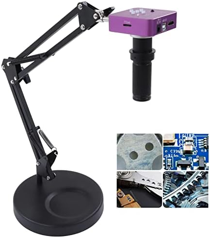 Mikroszkóp Kamera, 51MP Elektronikus Mikroszkóp Kamera 100-240V 150X Kerek Alváz a Tanári Demonstráció(1)