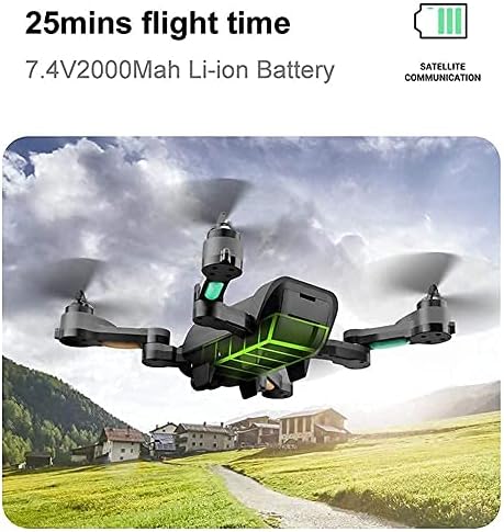 STSEEACE GPS Drón, 1080P Kamera Felnőttek Begineer, RC Drón Quadcopter a Brushless Motor, Erős Szél-Rezisztens 5G WiFi FPV Élő