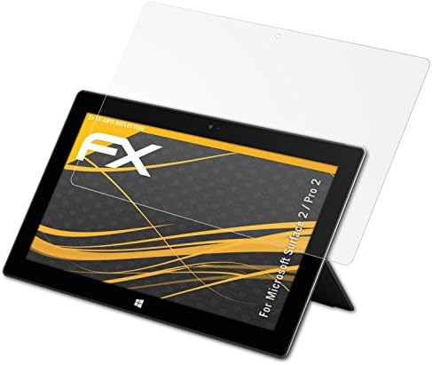 2 x atFoliX Képernyő védelem Microsoft Surface 2 / Pro 2 Védő fólia képernyővédő fólia - FX-Antireflex anti-reflektív
