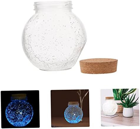COHEALI Világító Kívánó Üveg Mini Jar Retro Dekoráció Mini befőttes üveg Kívánó Üveg Ország Tündér Kézműves Üveg Tároló Edény Kis Üveg Meghúztam