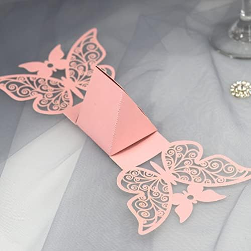 iplusmile Emlékmű Ajándékok 20db Édesség Doboz Esküvői Szívességet Dobozok-Üreges Design Pillangók Cukor Dobozok Kezelésére Jogosult