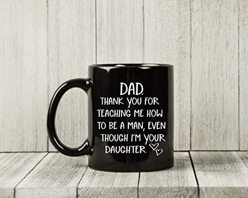 Ajándék Apa A Lányával - Apa Bögre Lánya - Gag Újdonság Vicces Kávét az Apukák - apák napját Születésnapi Ajándék, Karácsonyi Ajándék
