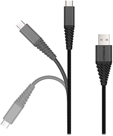 OTTERBOX USB A-USB-C Kábel (3m) - Kiskereskedelmi Csomagolás - FEKETE