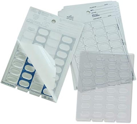 A gyógyszer Buborékcsomagolásban Utántöltő Készlet Hideg Pecsét - magában Foglalja a Hólyag Tálcák & Hideg-Pecsét Kártyák - Tabletta