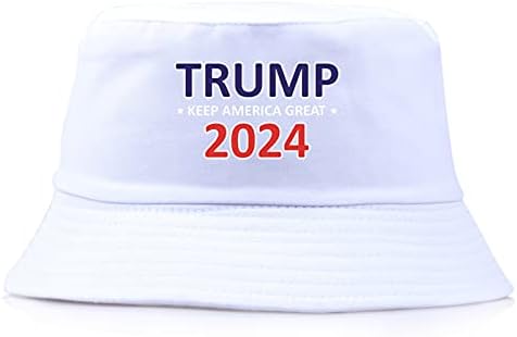 Unisex Donald Trump 2024 Kalapok Vödör Mentés Amerika Megint a Baseball-Sapka USA Zászló Hímzés MAGA Trump Kalapok