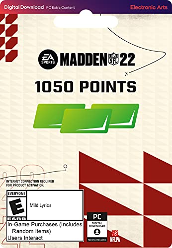Madden NFL 22 - 500 Pontot - Origin PC [Online Játék Kódját]