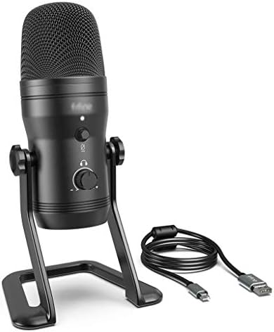 WYBFZTT-188 USB Mikrofon Felvétel Számítógép Podcast Mikrofon PC/PS4/Mac,Négy Pickup Minták Ének,Játék,Zoom-Osztály