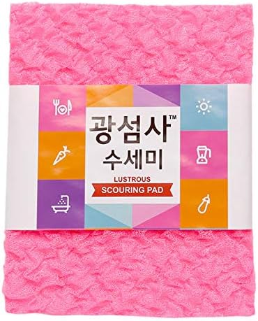 Harooliving 6 Csomag Gwangsumsa Súroló Pad Csillogás Mosó Tányérok Ruhával Konyhai Szivacsok Made in Korea