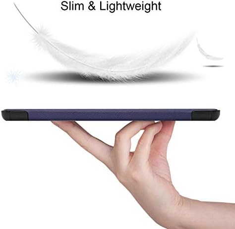 GWYLH Vegán Bőr tok Galaxy Tab A7 10.4 Esetben 2020, Könnyű Vékony, Tri-Fold Esetben Mágneses Fedezze Állni a Samsung Galaxy