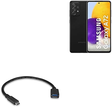 BoxWave Kábel Kompatibilis a Samsung Galaxy A72 (Kábel által BoxWave) - USB Bővítő Adapter, Hozzá Csatlakoztatott USB Hardver,