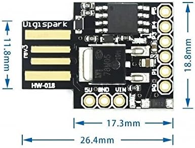 RedTagCanada Digispark Kickstarter Kompatibilis Általános Micro USB-Fejlesztési Igazgatóság ATTINY85 az Arduino Leírás, a