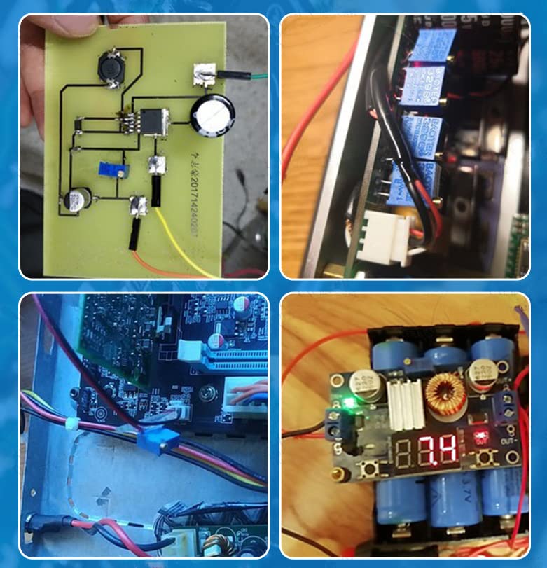 Fielect 10 Db 3296W-502 5K Ohm Kék Szén-Film Multiturn Trimmer Potenciométer 3 Pin Változó Potenciométer