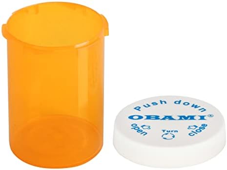 Műanyag Gyógyszert, Tablettát Palack Gyermek Ellenálló Caps - Nyomja Le, majd Kapcsolja be Vényköteles Üveg, Gyógyszer dobozát, Gyógyszeres