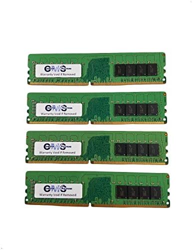 CMS 128GB (4X32GB) DDR4 21300 2666MHZ Non ECC DIMM Memória Ram Upgrade Kompatibilis az Asus/Asmobile® Alaplap TUF Játék Z490-PLUS (Wi-Fi),
