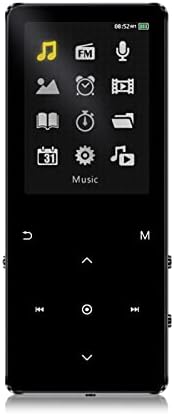 A 32 gb-os Mp3 Lejátszó, Bluetooth 5.0，TENGSEN MP3 MP4 Lejátszó a Gyerekek,Hordozható, Veszteségmentes Digitális zenelejátszók FM