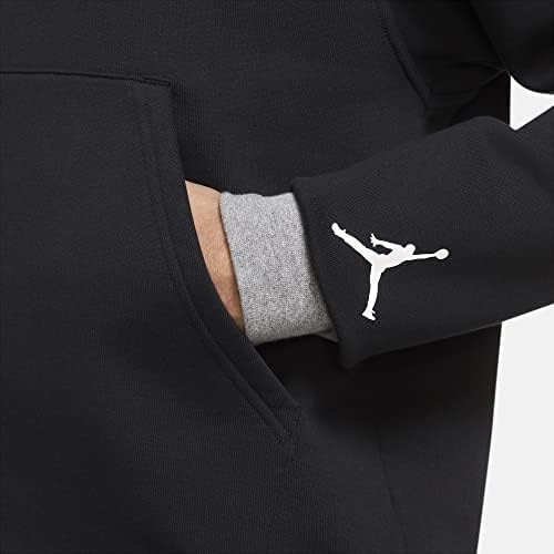 Mens Nike Air Jordan Sport DNS Polár Kapucnis Pulóver - Fekete (Nagy)