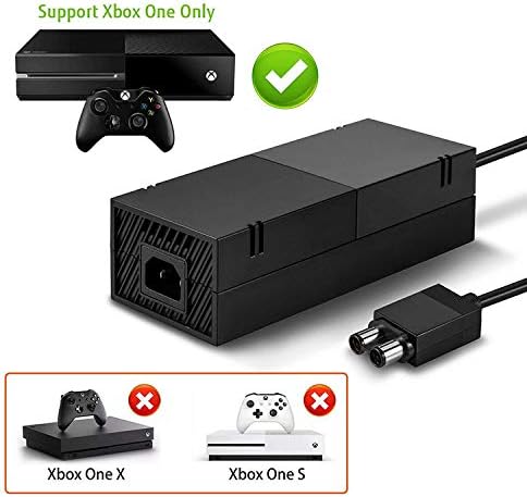 Az Xbox Egy Tápegység Tégla,AC Adapter Tápegység Töltő Kábel Csere Xbox Egy 100-240V [Speciális Csendes Változat]