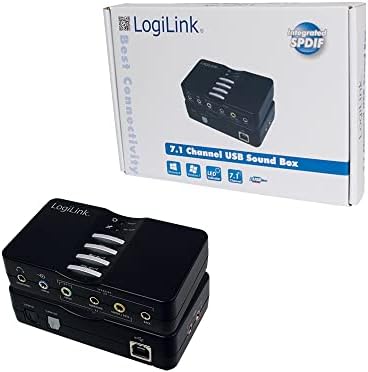 LogiLink USB 2.0 7.1 Csatornás Hangot Doboz