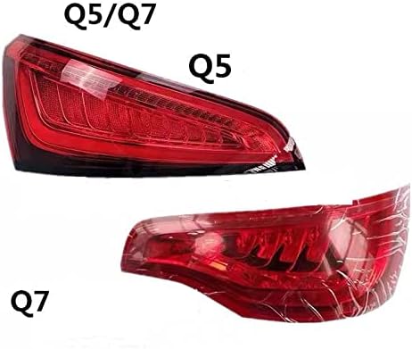 az Audi Q5 Q7 2009 2010 2011 2012 2013-2018, Osmrk Led-es Hátsó hátsó Lámpa Szerelvény Fék Fordított lámpa Vezetés Fény Jel