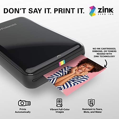Zink 2x3 Prémium Instant Fotó Papír (20 Csomag) Kompatibilis Polaroid csett, Csett Kapcsolatot, Zip, Menta, Kamerák, Nyomtatók