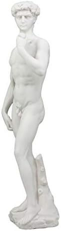 Új Michelangelo Remekmű Meztelen Dávid Szobor Firenzei Székesegyház Reneszánsz Művészet EB-5172GIF Egyedülálló Otthoni Dekoráció Születésnapok