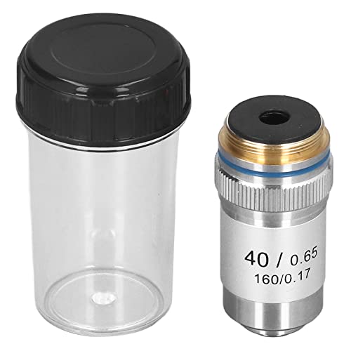 40X-Magas Nagyítású Mikroszkóp Objektív 20.2 mm Fényesebb Mikroszkóp Objektív 400.65 Felület Szál Biológiai Mikroszkóp Bevonat