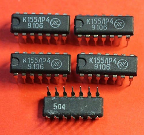 S. U. R. & R Eszközök K155LR4 analoge SN7455N IC/Mikrochip SZOVJETUNIÓ 25 db