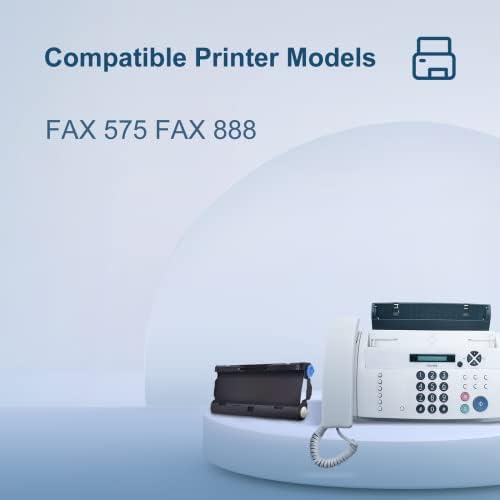 PC501 Kompatibilis: Brother PC-501 PC 501 PPF Nyomtatás Fax Patron a Brother Fax 575 FAX-575 Nyomtatók -2 Csomag