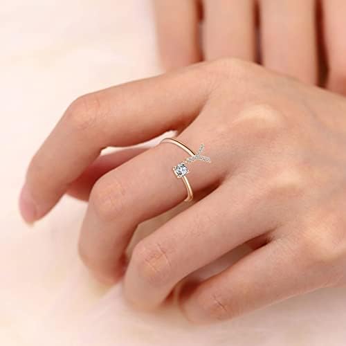 2023 Új Levél Csörög Nyitva Gyűrűk Javaslat Ajándék Menyasszonyi Eljegyzési Parti Gyűrűk Karácsonyi Íj Gyűrűk a Nők (Z, Egy Méret)