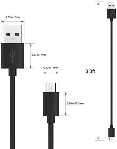 Gyors Töltés MicroUSB Kábel Művek Kompatibilis A BLU Vivo IV Lehetővé teszi a Gyors Töltési Sebesség! (5ft / 1,5 M)
